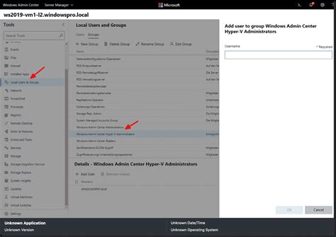 Windows Admin Center: Role